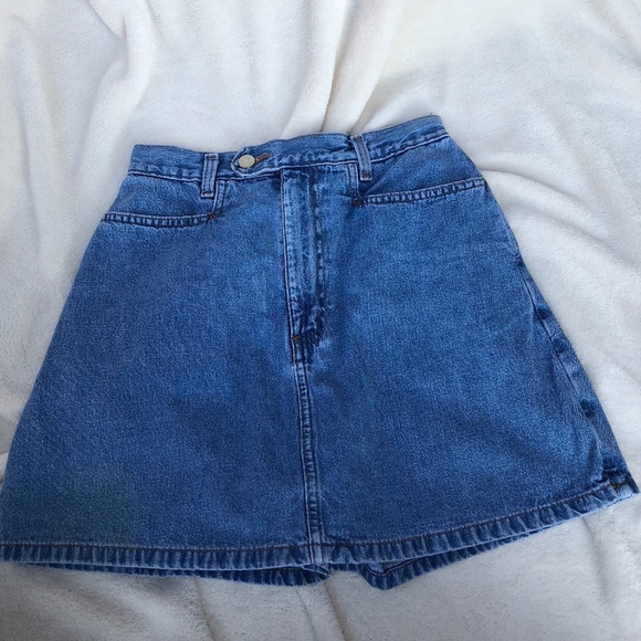 Forenza Pants - FORENZA Women's  Vintage High Waisted Jean Skirt S